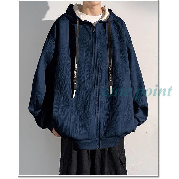 「2024新品発売」 パーカー メンズ ジップパーカー ジップアップ パーカー フルジップ ファスナー トレーナー 春 秋 冬 大きいサイズ | ブランド登録なし | 13