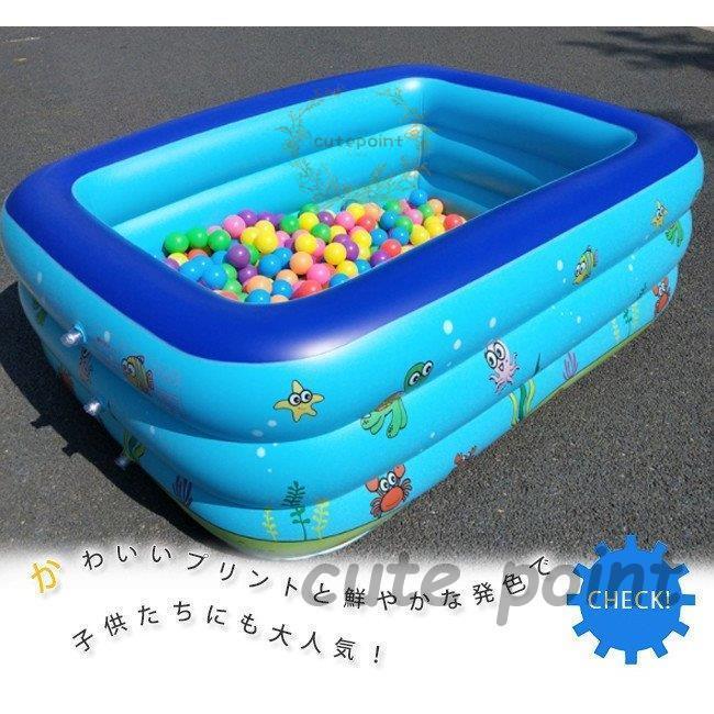 ブランド登録なし ビニールプール 電動ポンプ 大型 長方形 小さめ 