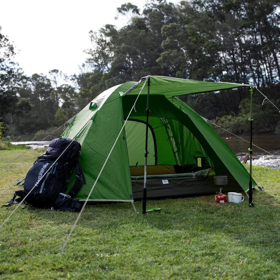 Naturehike テント 2~4人用 アウトドア uvカット 耐水圧2000mm+ 通気 軽量 防風防水 キャンプ バイクツーリング 二重層 設営｜cuteshop｜08