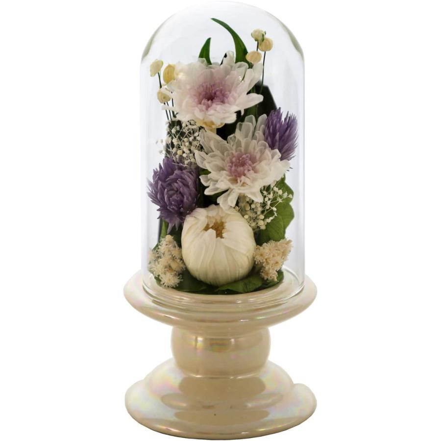 種類豊富な品揃え 仏花 アートフォーシーズン 白系 ミニ輪菊glass プリザーブドフラワー ホワイト 花瓶 花器 Www Scheuermann Gmbh De