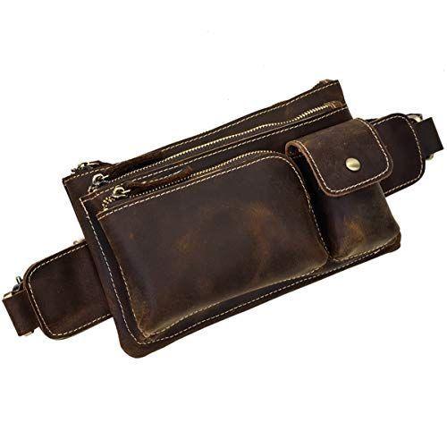 格安人気 ウエストバッグ メンズ 本革 ボディバッグ レザー ワンショルダーバッグ 牛革 ウエスト鞄 軽便 長財布収納 スマホ収納 A6マチ拡張 ダ 100 の保証 Lisgis Net