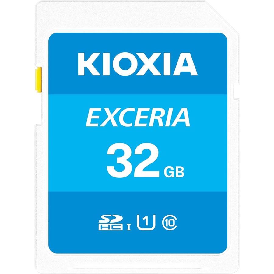 Kioxia 16GB 32GB 64GB 128GB 256GB U1 [正規販売店] Class UHS-I SDメモリカードSDXC  Exceria