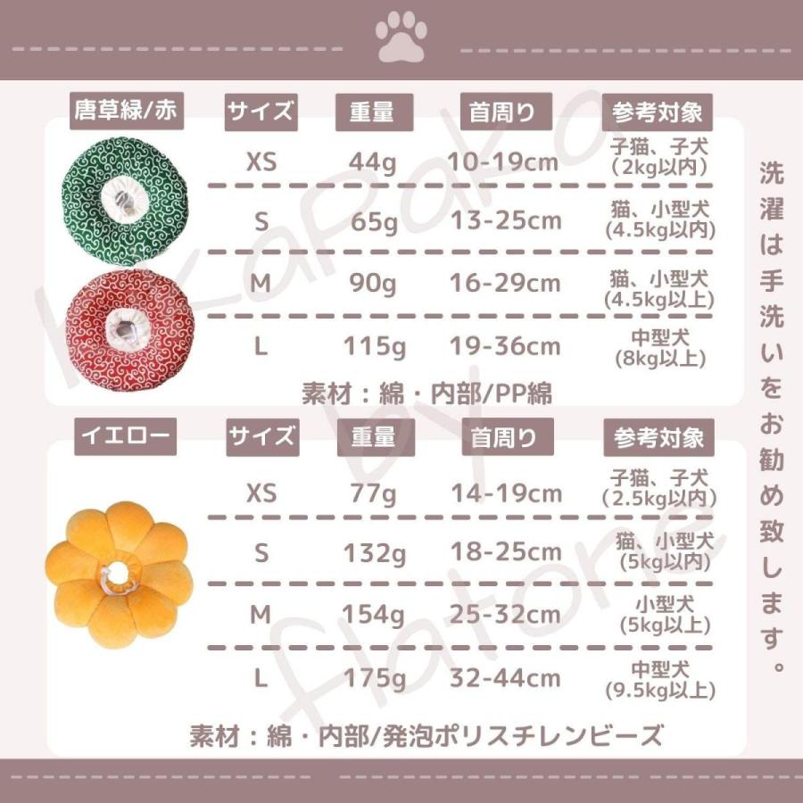 21 エリザベスカラー 犬 猫 ペット用品 エリザベス カラー エリカラ クッション やわらかい かわいい ひまわり型 唐草模様 軽量 Sns 映 Dprd Jatimprov Go Id