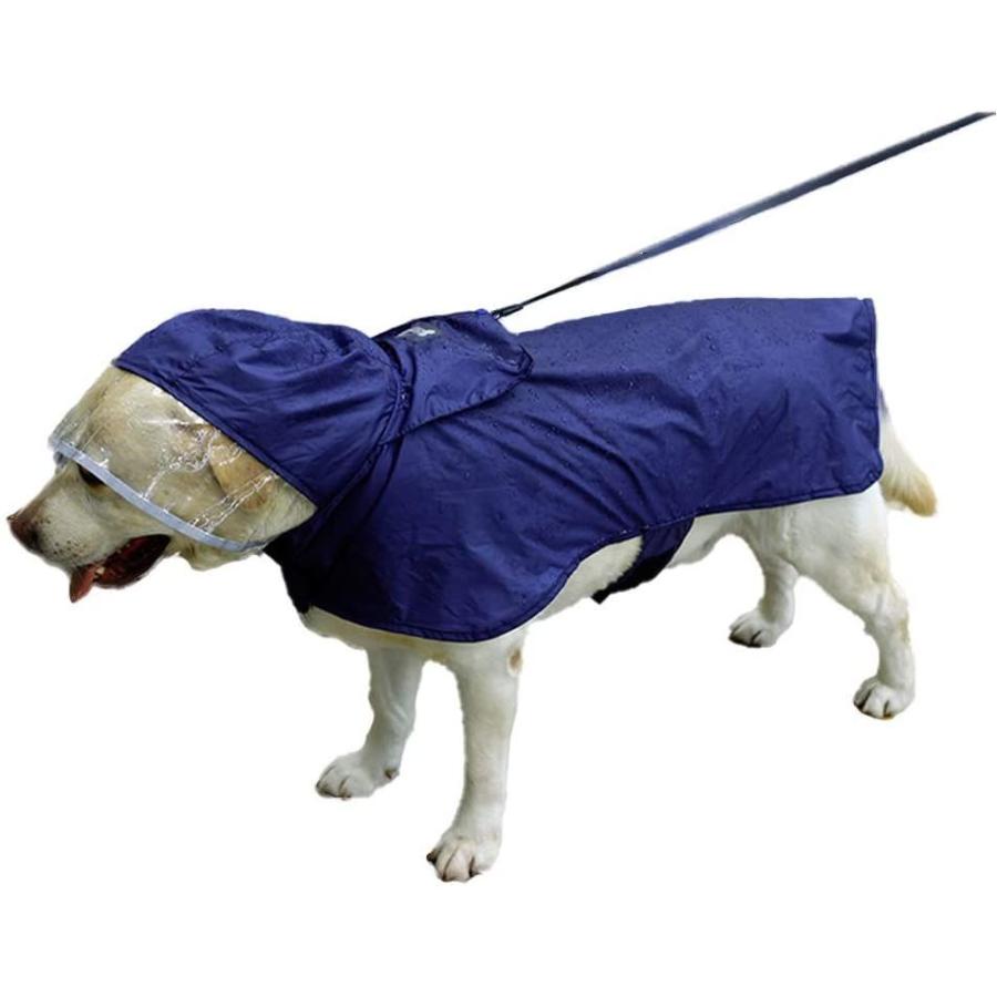 Doglemi 98 Off ドッグレミ 犬用レインコート フード付き ポンチョ リード穴付き 小型犬 中型犬 レインコート 大型犬 ペット レインコート