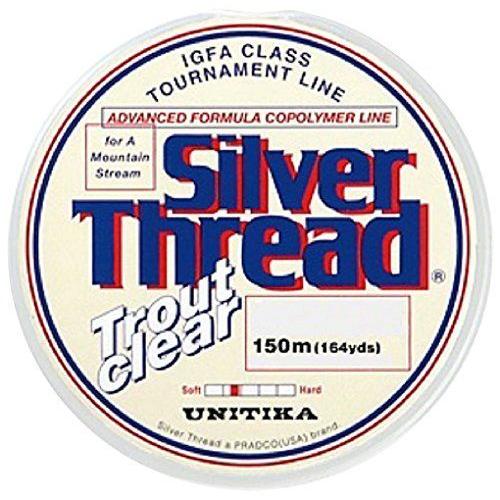 ユニチカ Unitika ライン シルバースレッド トラウトクリアー 150m 4lb ナチュラルクリアー 激安価格の