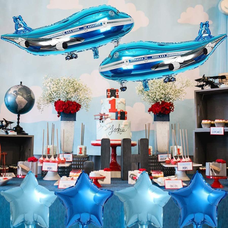 最大95 Offクーポン 誕生日 飾り付け 飛行機 青い 男の子 １歳 ２歳 バースデー デコレーション パーティー ブルー 部屋装飾セット Rsjd Surakarta Jatengprov Go Id