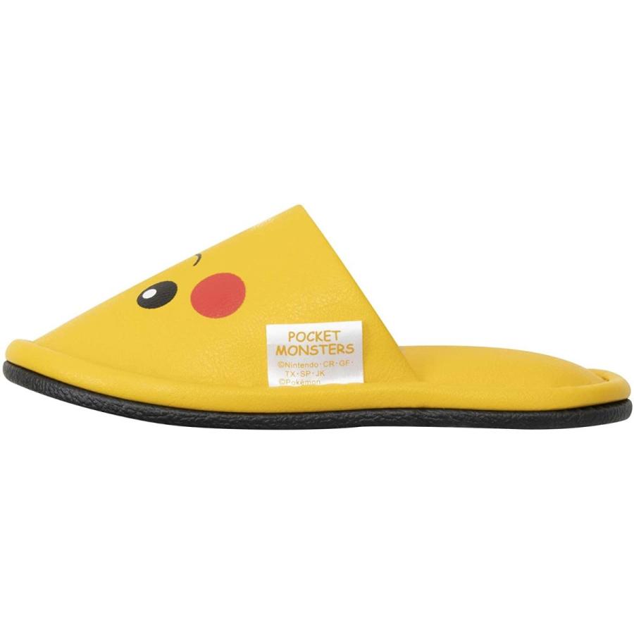 秀逸 ニッポン スリッパ 子供用 ポケットモンスター ピカチュウ ビニール 16 18cm イエロー 抗菌 Cisama Sc Gov Br