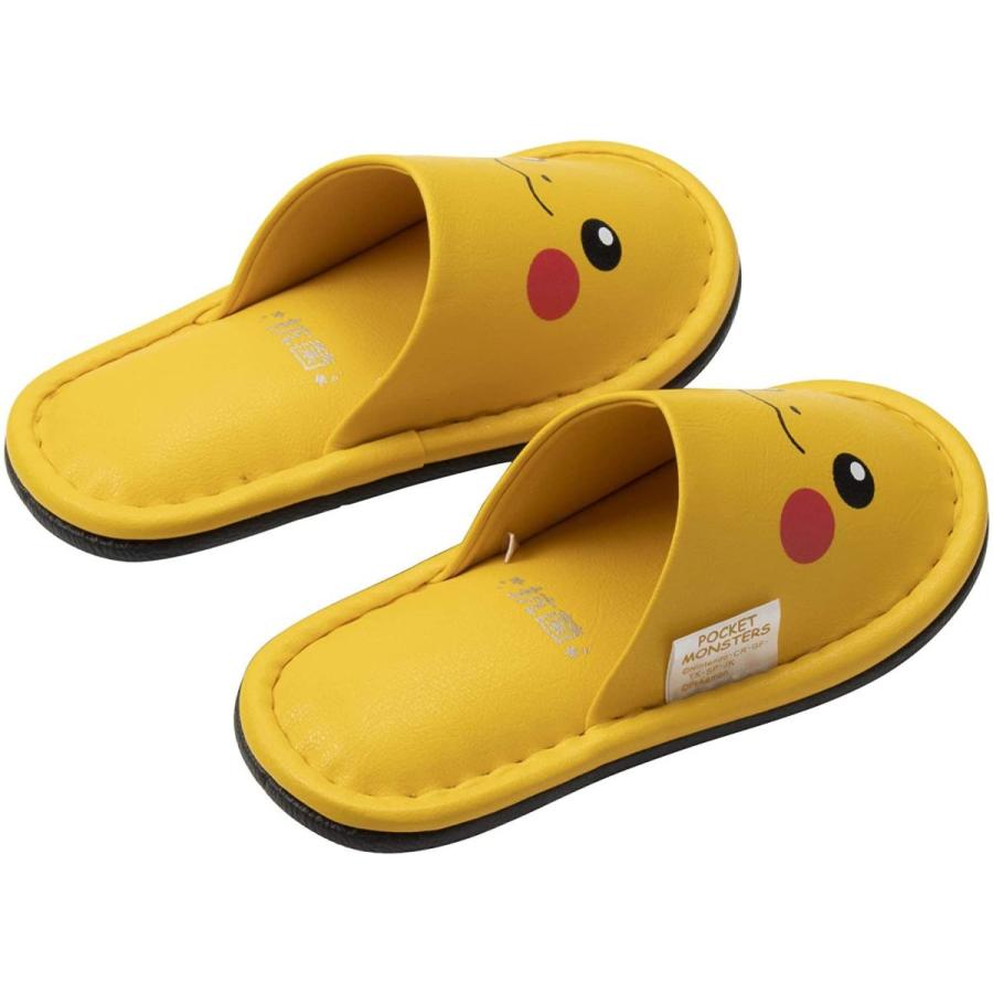 秀逸 ニッポン スリッパ 子供用 ポケットモンスター ピカチュウ ビニール 16 18cm イエロー 抗菌 Cisama Sc Gov Br