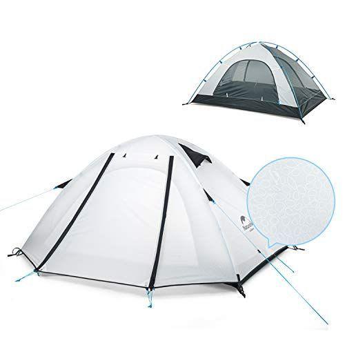 Naturehike テント 2人用 アウトドア キャンプ バイクツーリング 二重層テント 設営簡単 コンパクト 軽量 防水 登山 公園 海