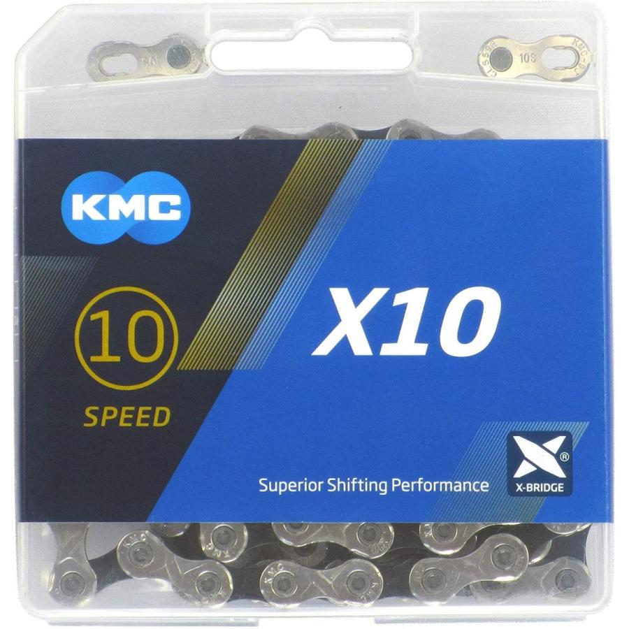 KMC X10 チェーン 10速/10S/10スピード用 116Links 並行輸入品｜cutestore｜03