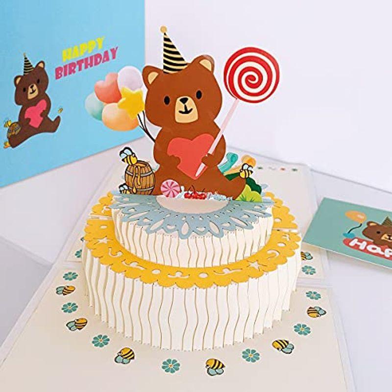 Fantasyon 立体ポップアップグリーティングカード バースデーカード子供の 母の日の 父親のバースデーカード 誕生日カードメッセージカ Cutestore 通販 Yahoo ショッピング