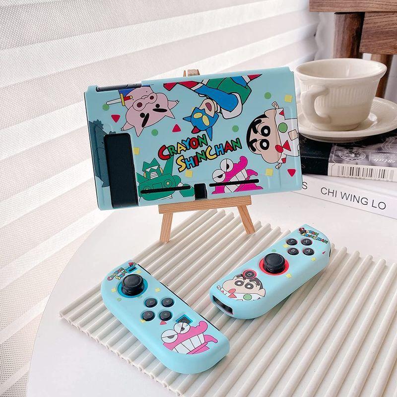 テレビで話題 最新型改良クレヨンしんちゃん Switch対応 カバー かわいい ケース スイッチ 保護カバー 分体式カバー 人気 アニメ キズ Discoversvg Com