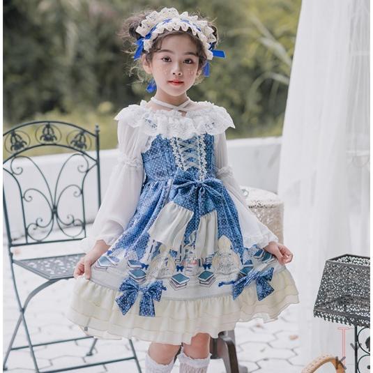 史上最も激安 子どもドレス ロリータ Cosplay Lolita ステージドレス コスプレ ドレス 復古風 キッズ洋服ドレス 子供 可愛いワンピース 森ガール 上質で快適 Www Esiba Tg