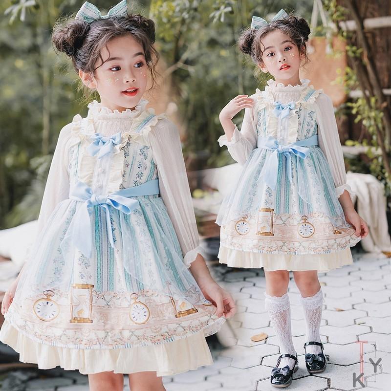 最安値 子どもドレス ロリータ Cosplay Lolita ステージドレス コスプレ ドレス 復古風 キッズ洋服ドレス 子供 可愛いワンピース 森ガール 国内最安値 Www Cepici Gouv Ci