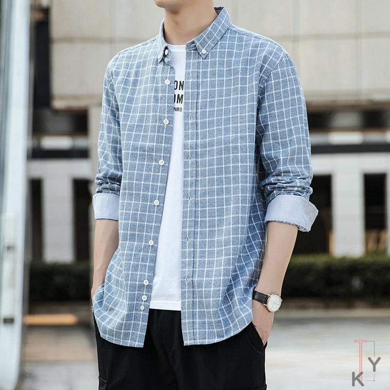 チェックシャツ シャツ メンズ 秋服 カジュアル 長袖シャツ チェック柄 大きいサイズ ゆったり 春 夏 秋 代30代40代 1nfnancs18 Cute Style9中井屋 通販 Yahoo ショッピング