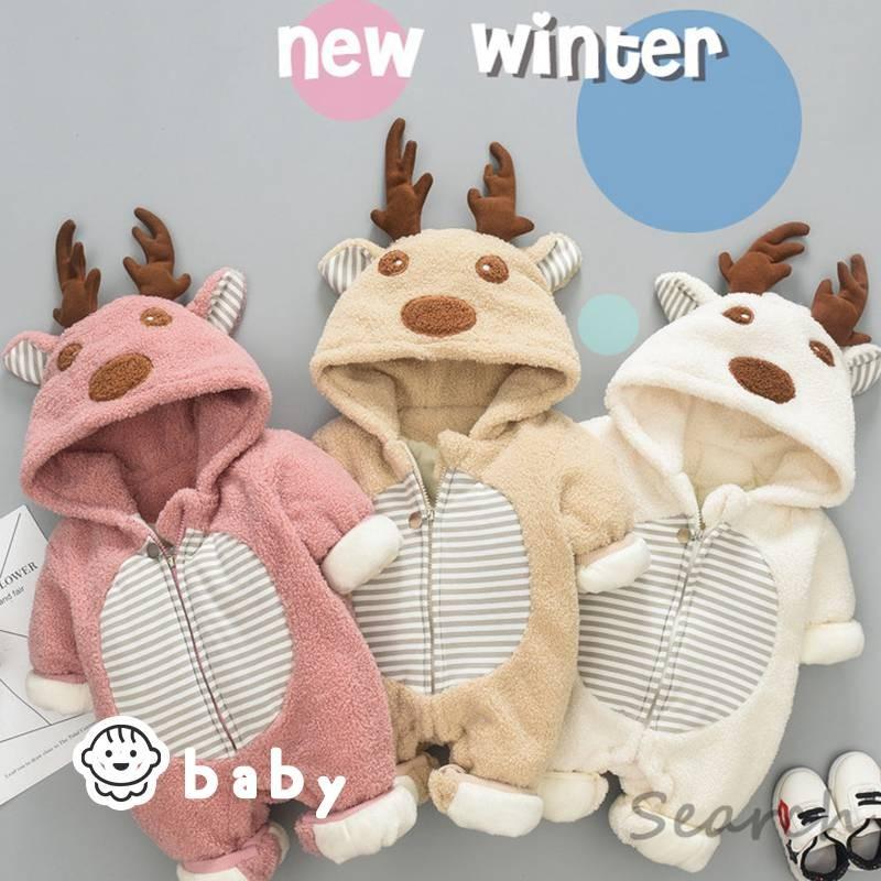 カバーオール ベビー服 女の子 男の子 春秋 可愛い 新生児服 退院 出産祝い 動物 耳付き 暖かい ふわふわ66 73 80 90cm ロンパース Nf19ppf008 Cute Style9中井屋 通販 Yahoo ショッピング