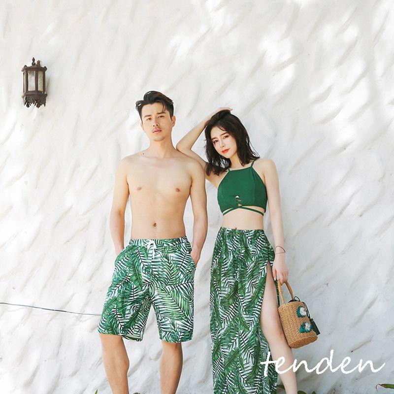 水着 メンズ サーフパンツ カップル お揃い 水着ペア 海パン 海水パンツ ビーチパンツ Nf19yy106b Cute Style9中井屋 通販 Yahoo ショッピング