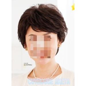 美容室のウィッグ「フェザー・レオンカ」 女性用フルウィッグ 帽子の様