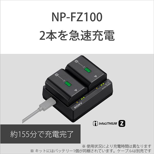 SONY ACCZD1K アクセサリーキット(チャージャー BC-ZD1＋バッテリー NP
