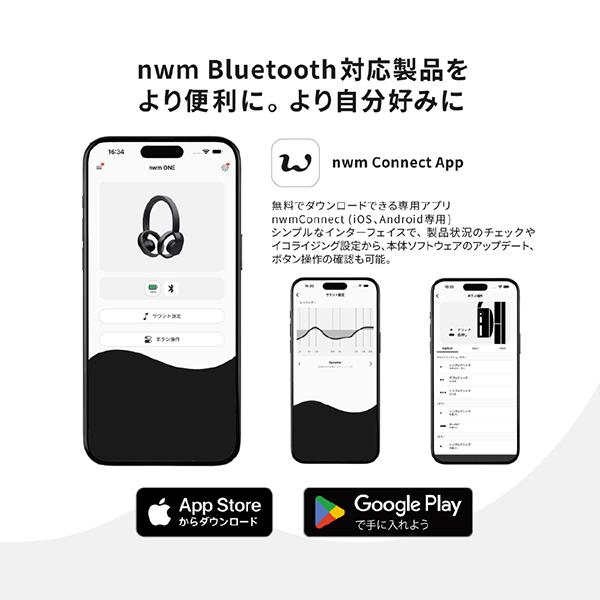 NTTソノリティ nwm ( ヌーム ) ONE MBH001 ダークグレイ オープン