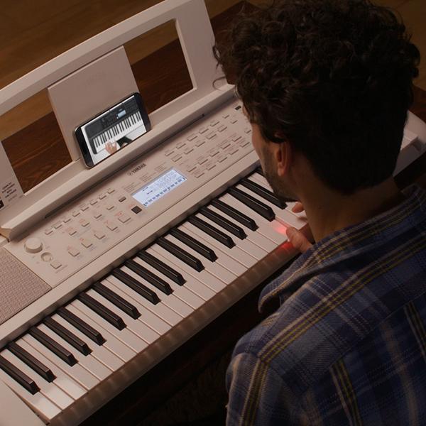 YAMAHA ヤマハ 電子キーボード EZ-310 ホワイト ホワイト 61鍵盤_8