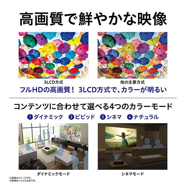 エプソン EHTW850 ホームプロジェクター ホワイト EH-TW850_2
