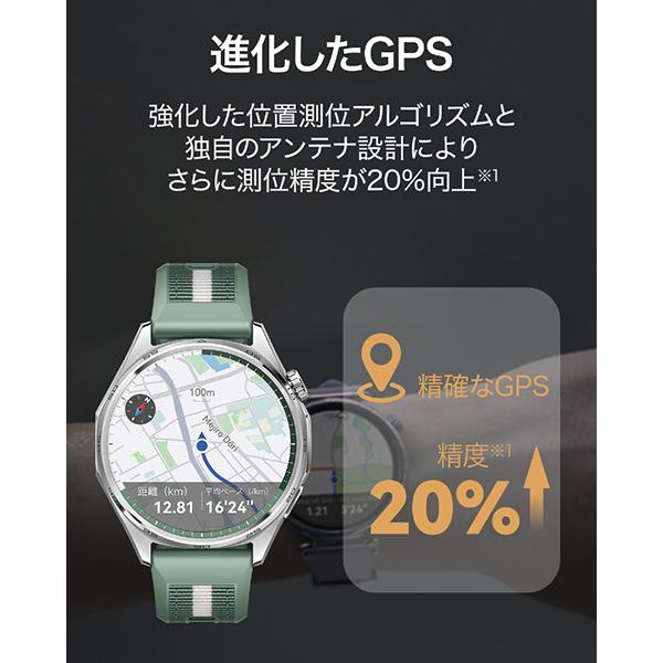 HUAWEI ファーウェイ スマートウォッチ WATCH GT6 46mm Black ATMB19BK 