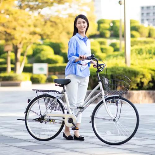 21Technology 21テクノロジー 24インチ MC240 ロゼ 自転車 シティ