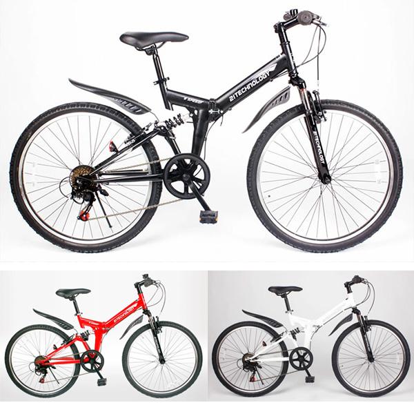 シマノ（SHIMANO） 21テクノロジー 26インチ MTB266 ホワイト 自転車