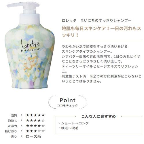 Loretta（ロレッタ） b-ex モルトベーネ まいにちのすっきりシャンプー