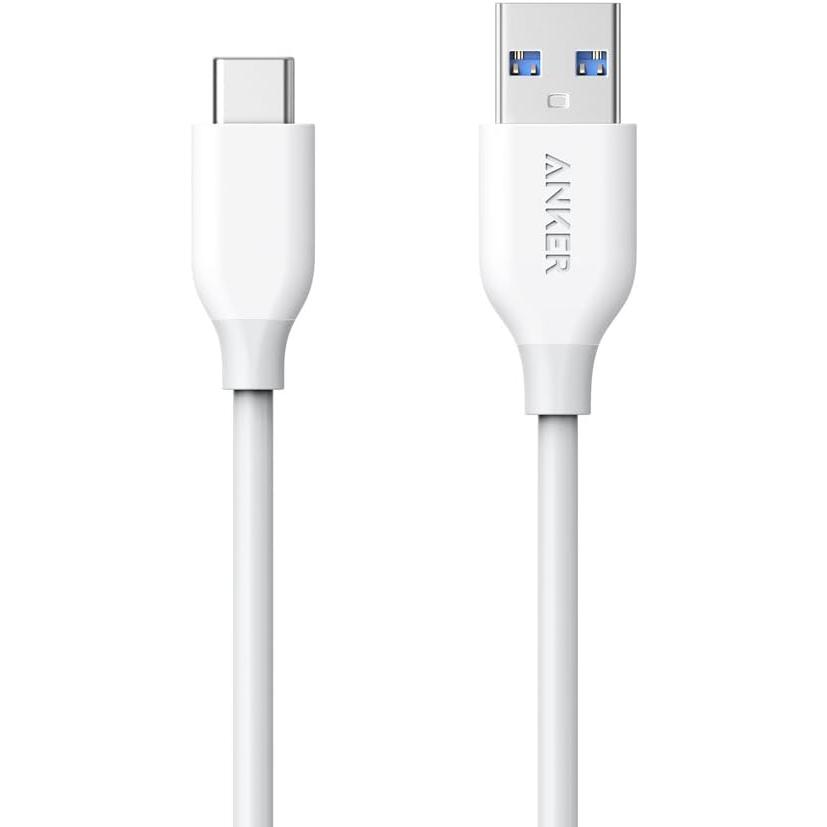 Anker USB Type C ケーブル PowerLine USB-C & USB-A 3.0 ケーブル USB-C機器対応 テレワーク リモート 在宅勤務 0.9m ホワイト | Anker