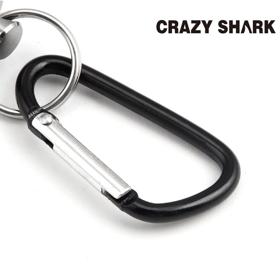 CRAZY SHARK マグネティックネットリリース コンパクト アウトドア小物 マグネットリリーサー 磁気リリースホルダー コイル付き カラビナクリ｜cuttingedgemss｜02