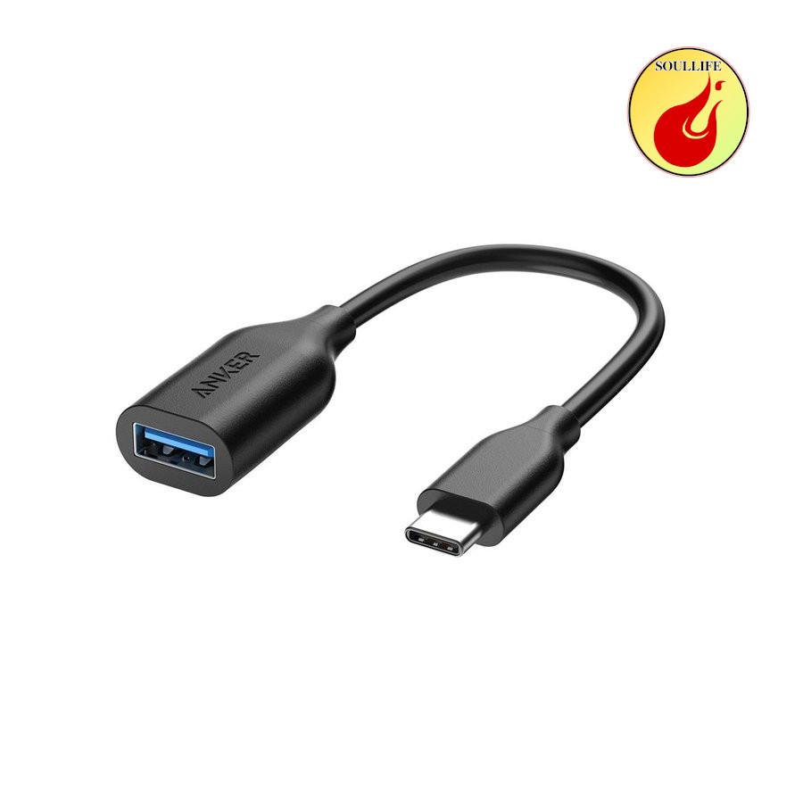 Anker USB-C & USB-A 3.0 変換ケーブル【最大5Gbpsの転送スピード】MacBook / MacBook Air (2018)、Galaxy S10 / S9、Xperia XZ1 他対応｜cuttingedgemss