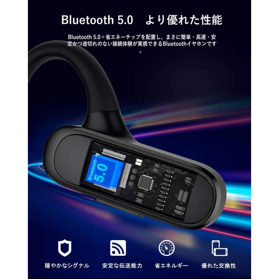 Ucomx Bluetooth イヤホン 液体シリコン 軽量快適 無線 15時間連続使用 防水防滴防塵 通勤通学 ランニング iPhone＆Androidに対応 カラー:黒｜cuttingedgemss｜02