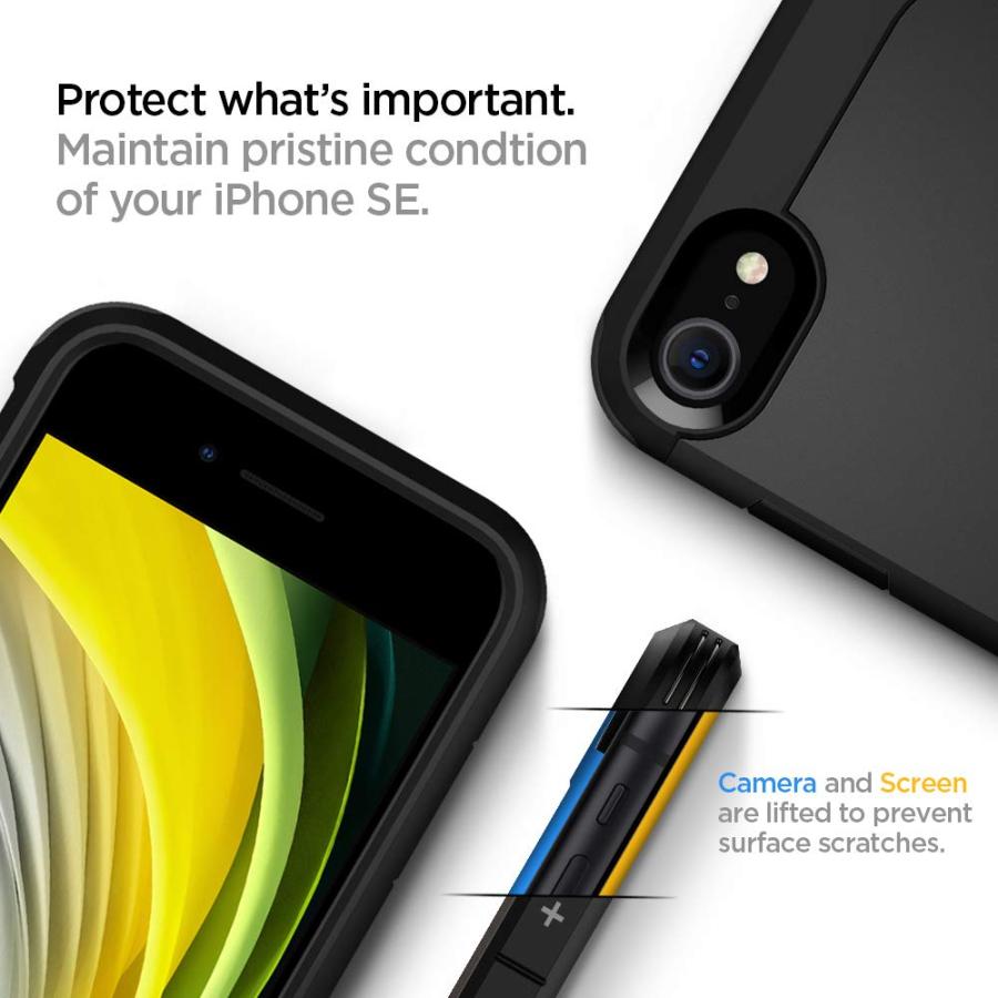 Spigen（シュピゲン） Spigen iPhone SE3 / SE2 ケース 耐衝撃