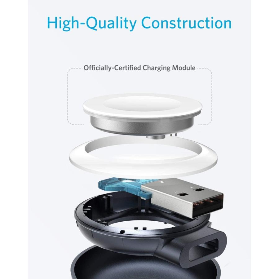 Anker Portable Magnetic Charger for Apple Watch (コードレス USB-A & Apple Watch磁 | Anker | 04
