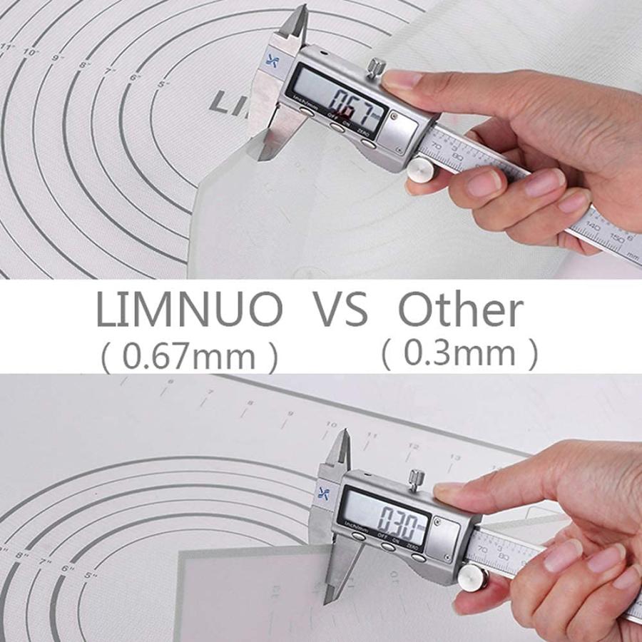 LIMNUO クッキングマット シリコンマット パンマット 製菓マット