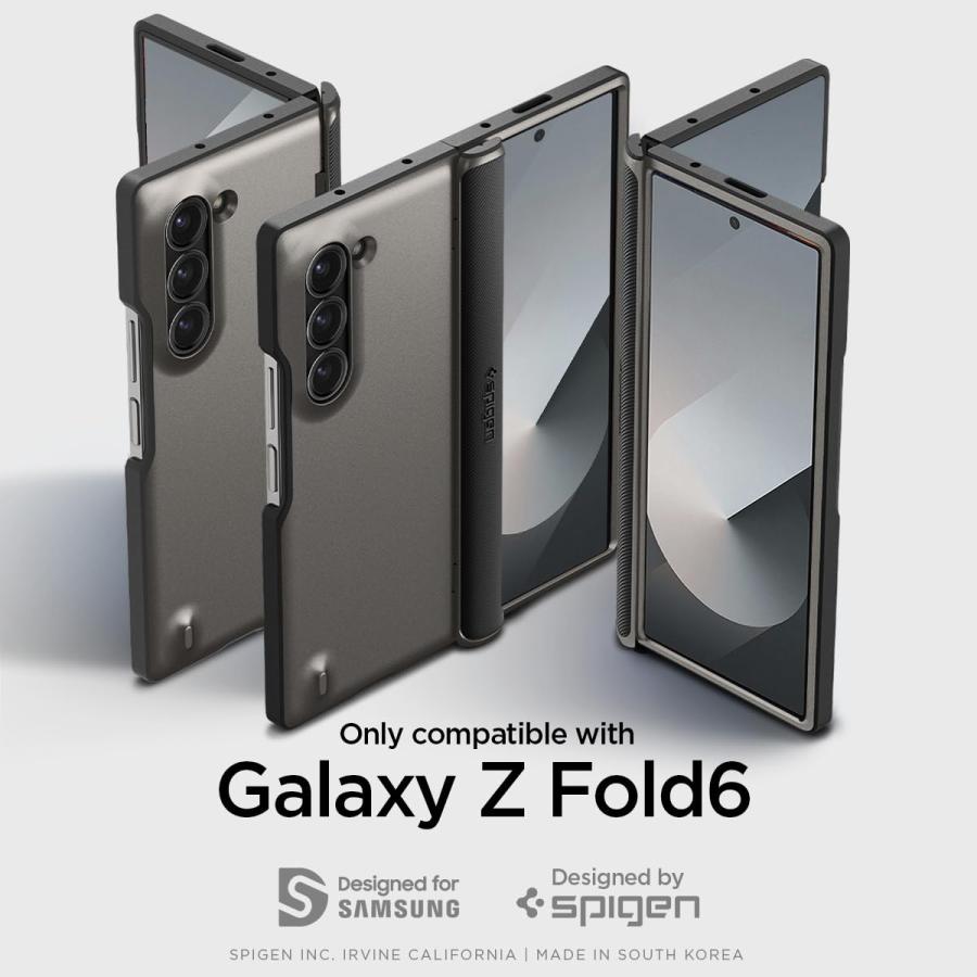 ヴェル　各6ケース Spigen Galaxy Z Fold 6 ケース 全面保護 フルカバー 3重構造 米