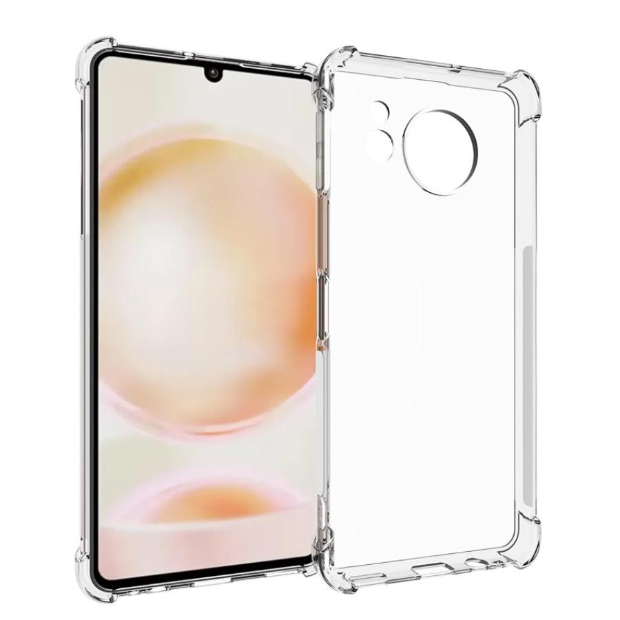 AQUOS Sense8 用 ケース クリア TPU アクオス センス8 対応 透明