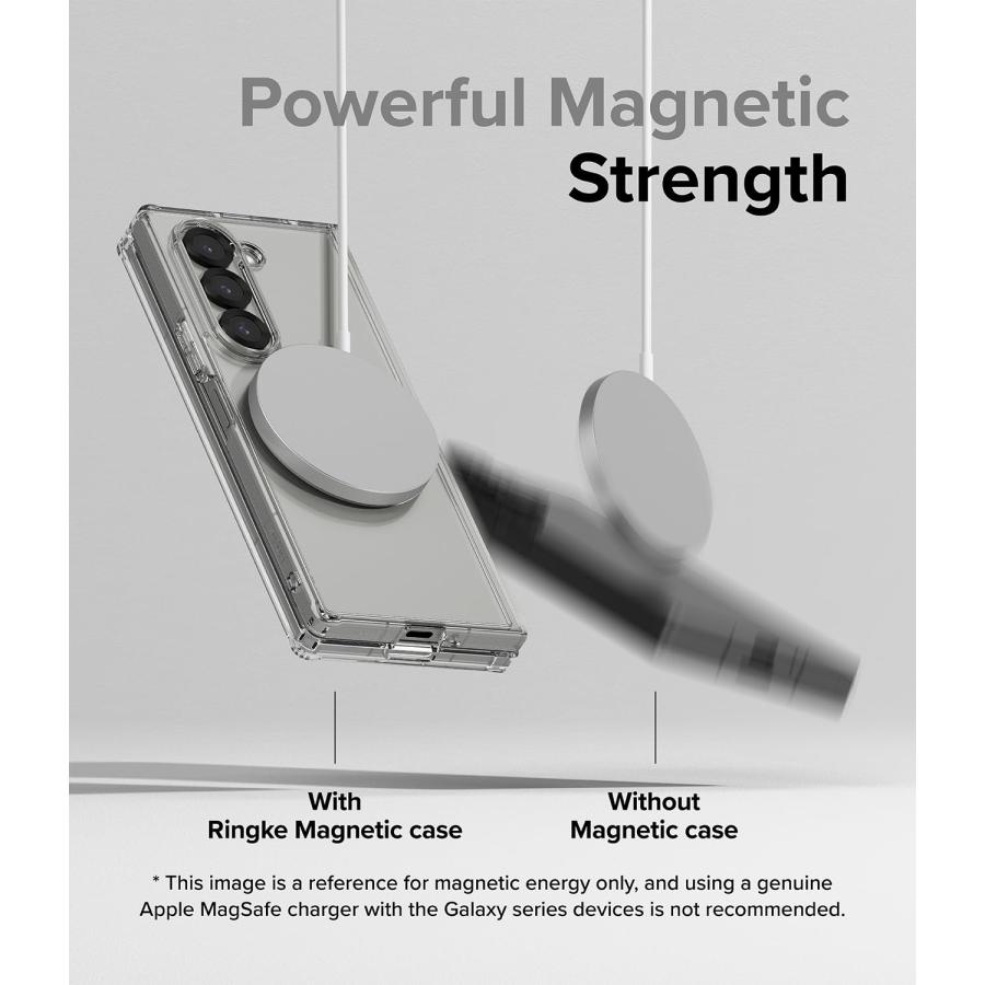 Galaxy Z Fold 6 ケース FUSION MAGNETIC TPU+PC クリアケース - Magnetic Clear【Ringke】 |  | 04