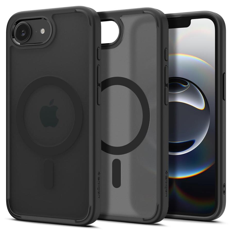 Spigen iPhone 16e ケース 【MagSafe】アクセサリー対応 マグネット