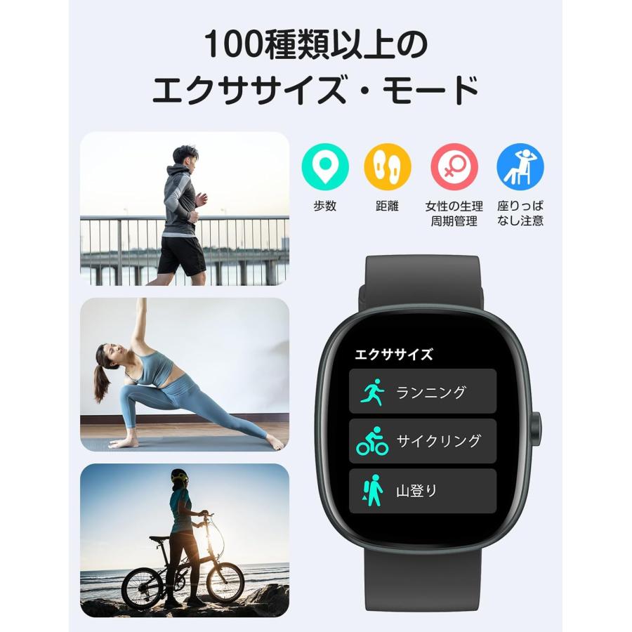 GRV スマートウォッチ iPhone アンドロイド対応 通話機能付き 2025 Amazon | GRV スマートウォッチ iPhone アンドロイド対応 通話