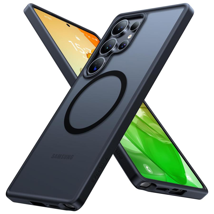 TORRAS Galaxy S25 Ultra 用 ケース【米軍進化耐久・高精密Magsafe対応 