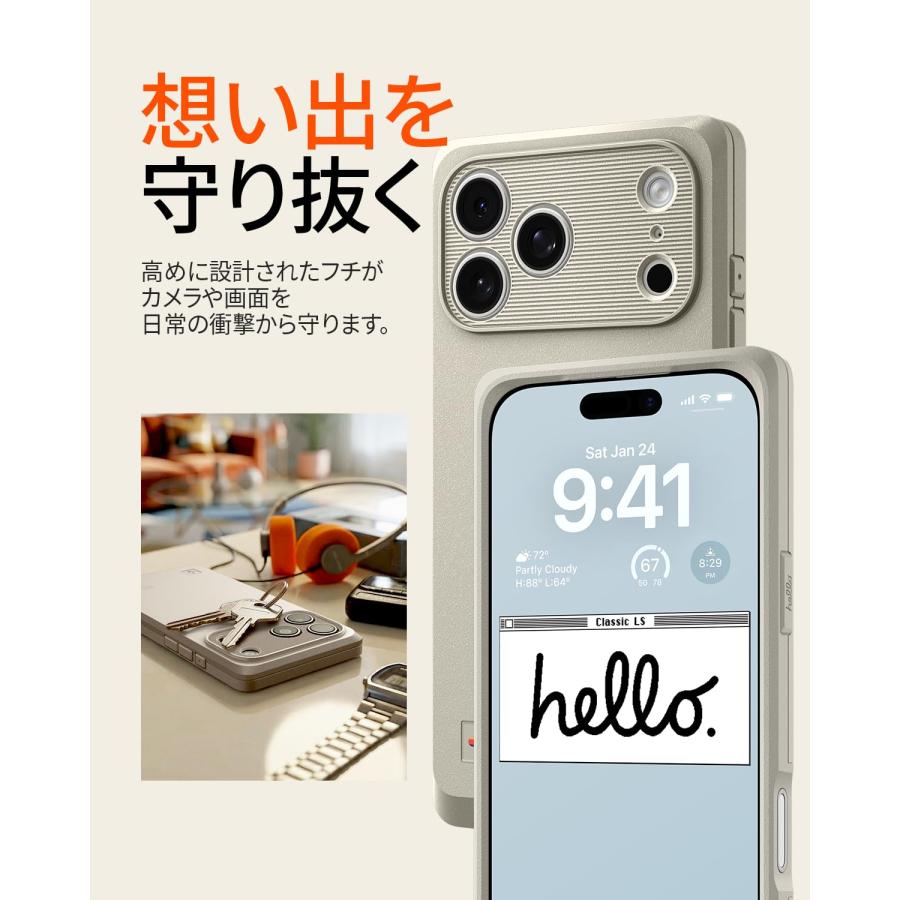Spigen（シュピゲン） Spigen iPhone 17 Pro ケース MagSafe対応