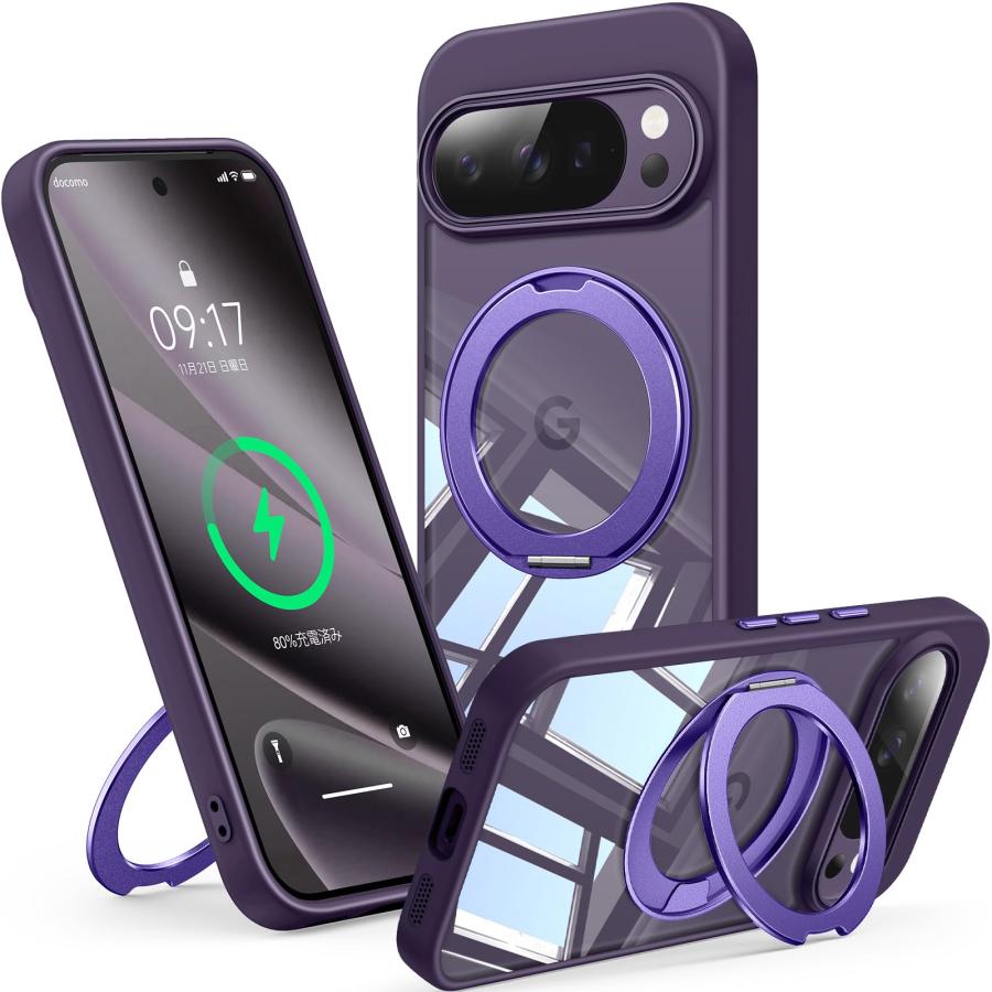 FONKCASE Google Pixel 10/10 Pro用 ケース Magsafe対応 ワイヤレス
