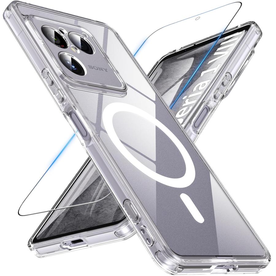 Ottpluscase Sony Xperia 1 VIII ケース【 MagSafe対応&ガラスフィルム