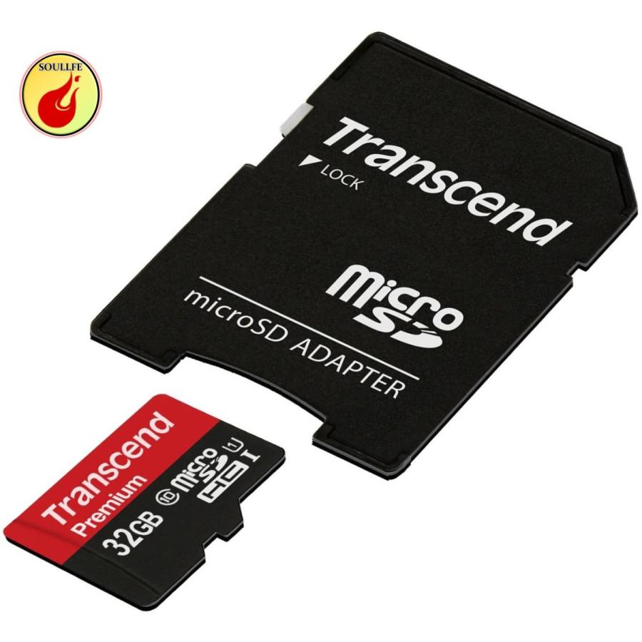 Transcend microSDHCカード 32GB Class10 UHS-I対応 TS32GUSDU1PE (FFP)