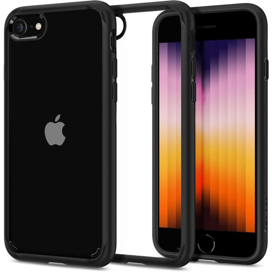Spigen iPhone SE3 ケース 第3世代 iPhone SE2 ケース iPhone7/8用 ケース TPUバンパー ウルトラ・ハイブリッド2 042CS20926 (ブラック) | Spigen