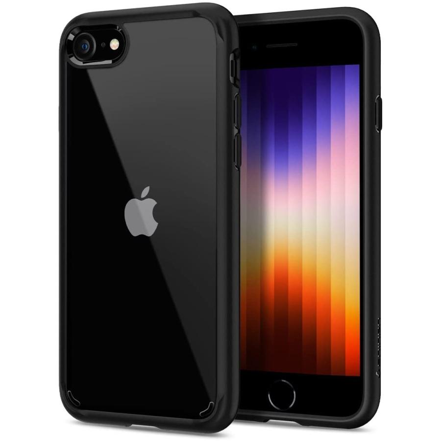 Spigen iPhone SE3 ケース 第3世代 iPhone SE2 ケース iPhone7/8用 ケース TPUバンパー ウルトラ・ハイブリッド2 042CS20926 (ブラック) | Spigen | 01