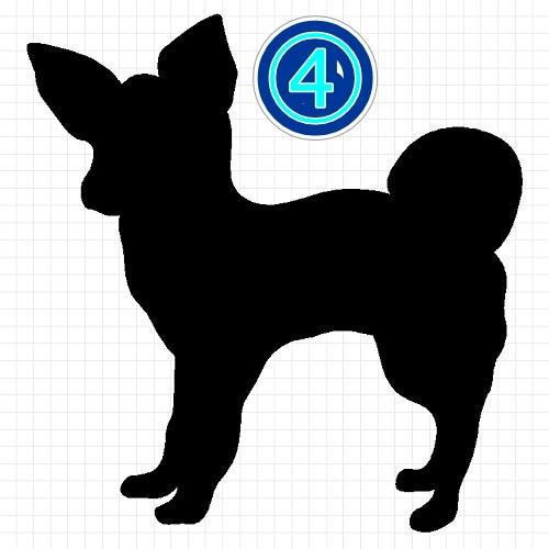 パピヨン 犬 シルエット ステッカー プレゼント付 0068 カッティングソウル 通販 Yahoo ショッピング